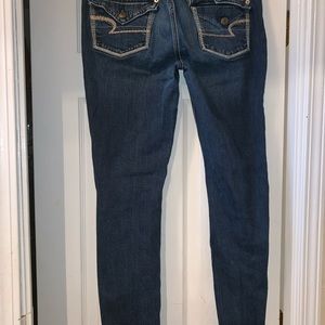 Women Americans eagle jean